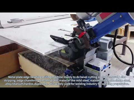 TAOLE TMM-60S Economy Plate Bevelling Machine video