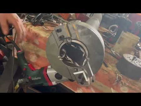 TAOLE TCB-63 / TCB-114 Self-Centring Small Pipe Cutting & Bevelling Machine video