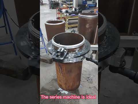 TAOLE TOE Electric Split-Frame Pipe Cold Cutting & Bevelling Machine video