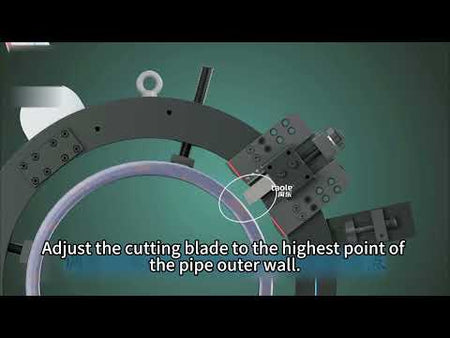 TAOLE TIE Electric ID-Mounted Pipe Bevelling Machine video