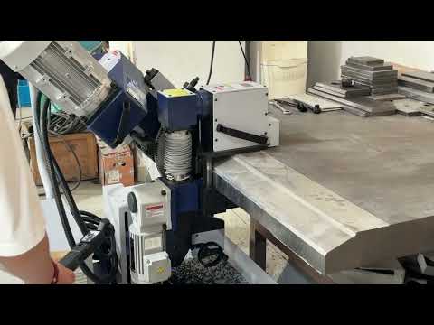 TAOLE TMM-100L Heavy-Duty Plate Bevelling Machine video