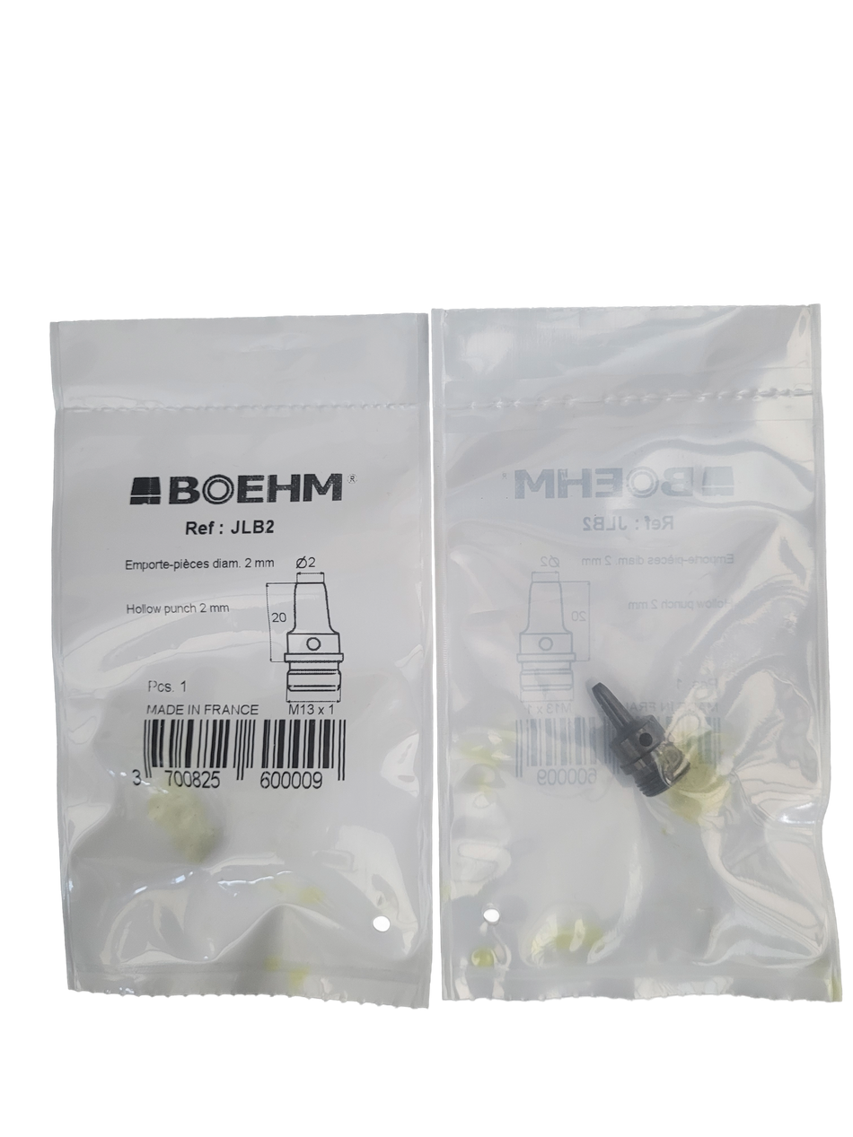 BOEHM JLB2 HOLLOW PUNCH 2 MM