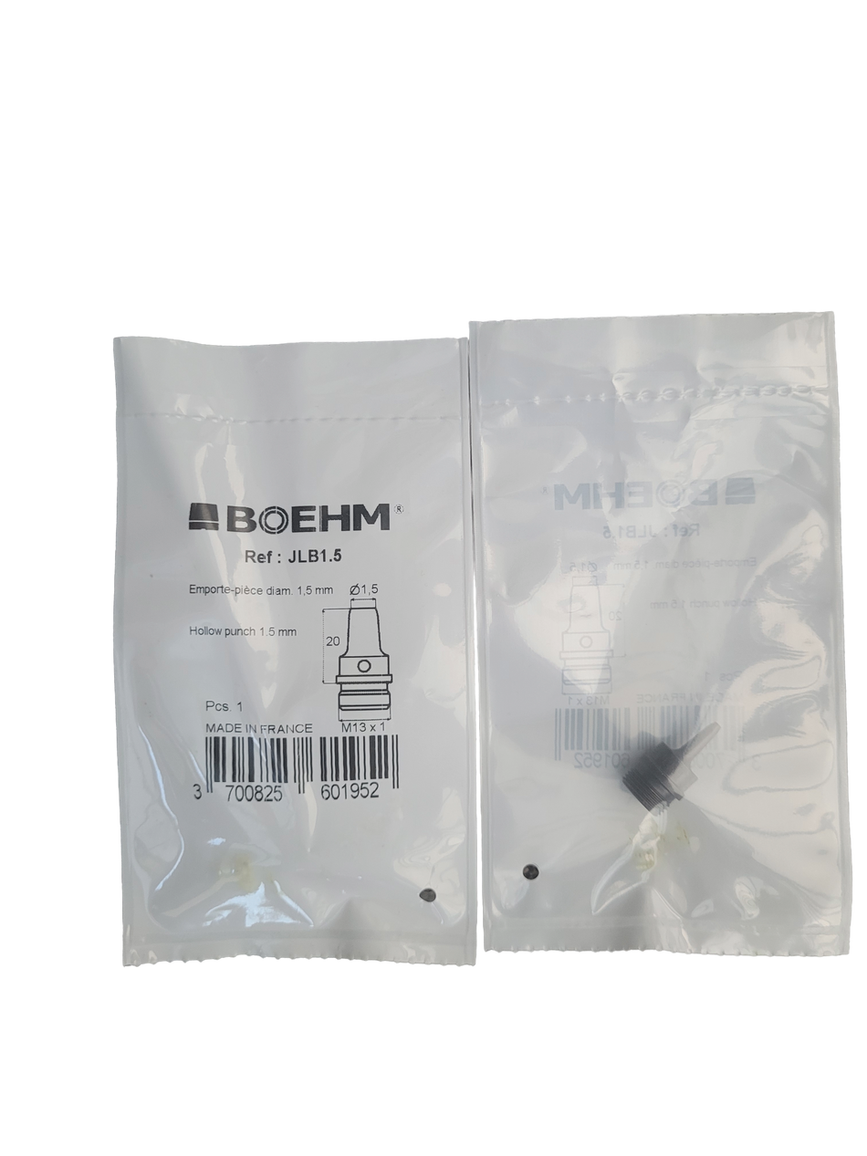 BOEHM JLB1.5 HOLLOW PUNCH 1.5 MM