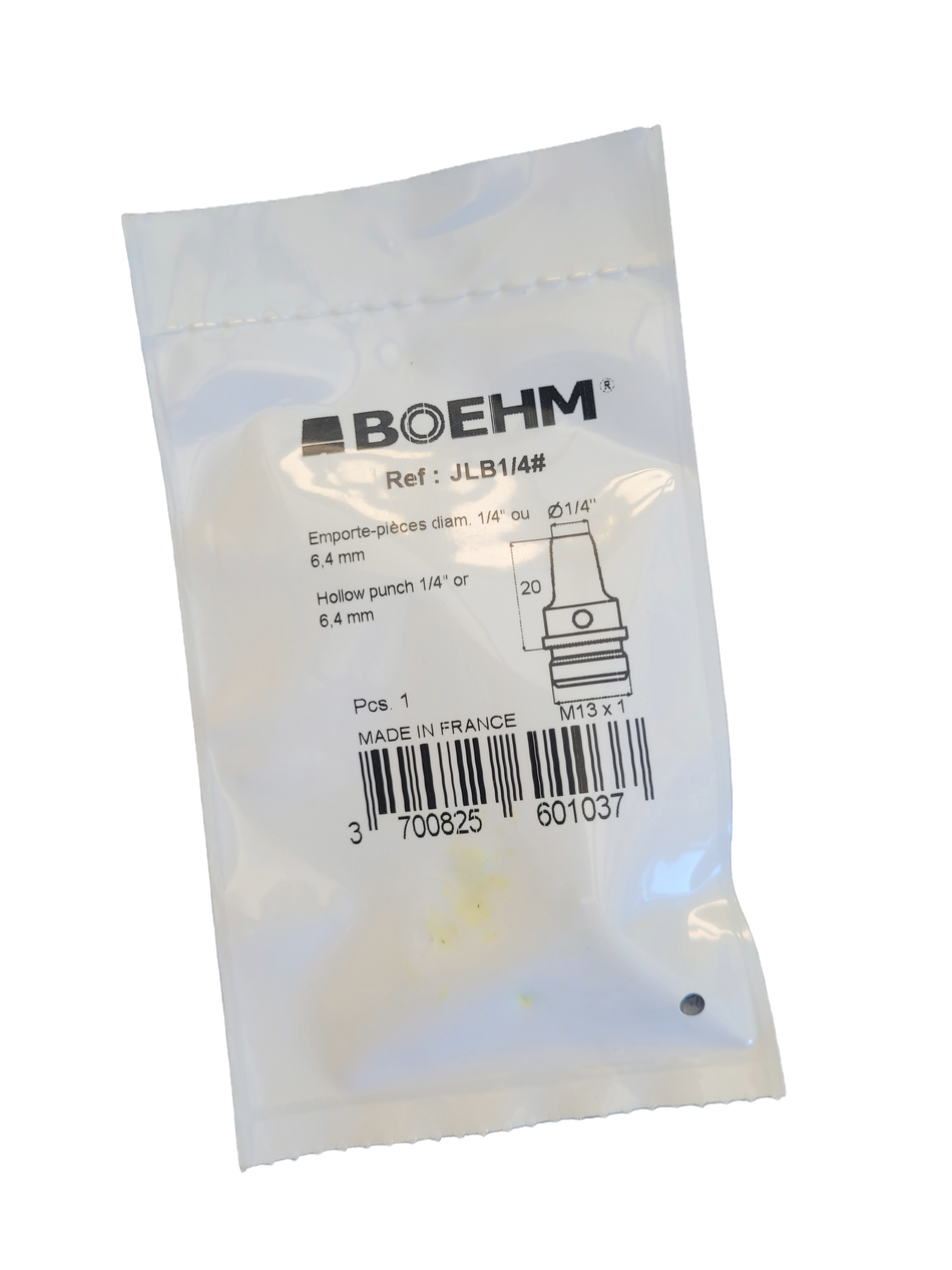 BOEHM HOLLOW PUNCH 1/4 INCH or 6.4 MM
