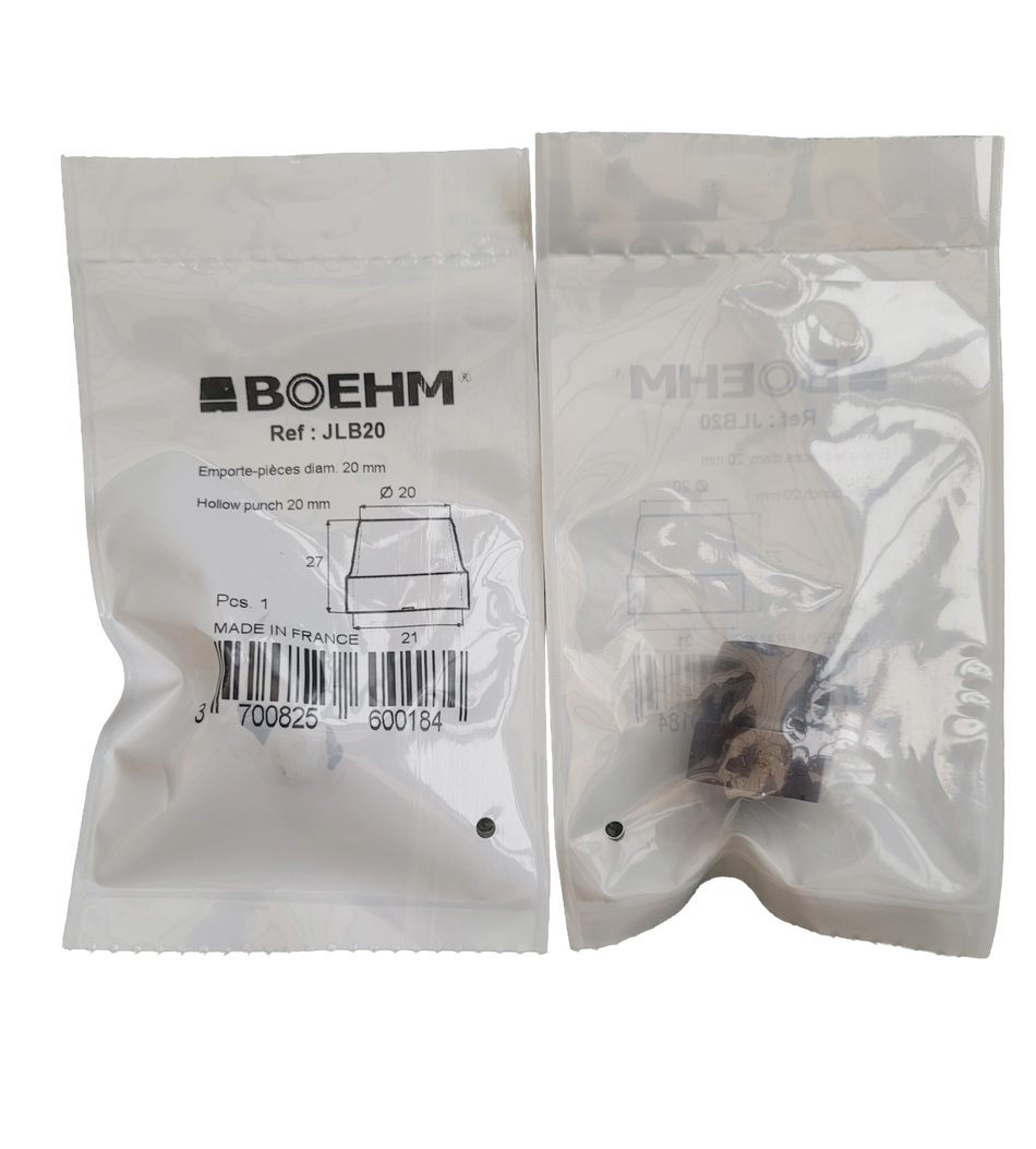 BOEHM JLB20 HOLLOW PUNCH 20 MM