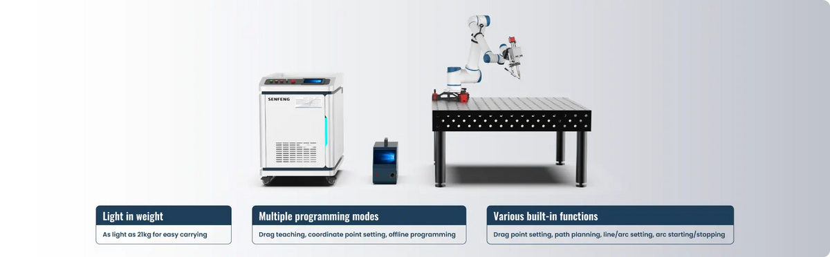 SENFENG CW cobot laser welding machine
