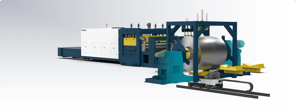 SENFENG heavy coil laser blanking line