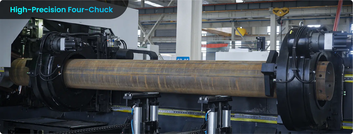 SENFENG HT Series four-chuck tube laser cutter
