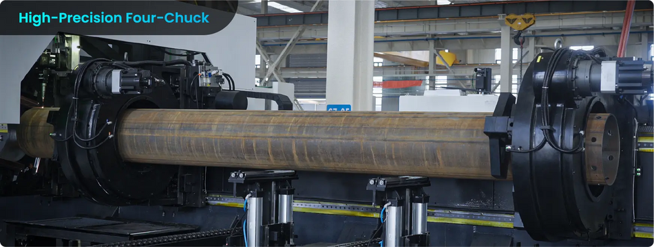 SENFENG HT Series four-chuck tube laser cutter
