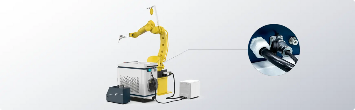 SENFENG HWM welder with robot integration