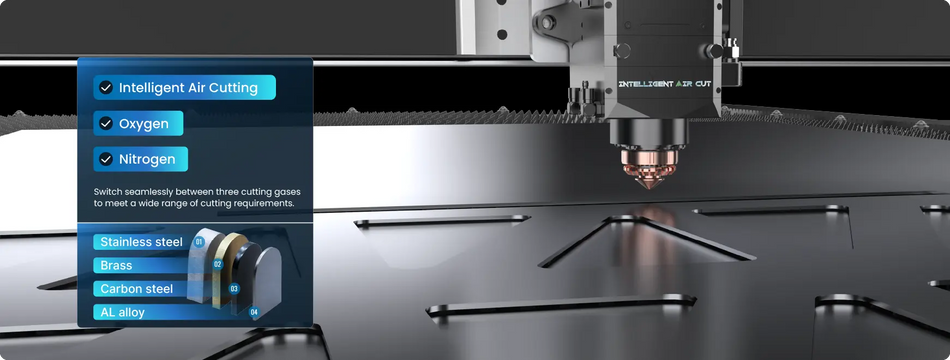 SENFENG NP intelligent air cutting fibre laser