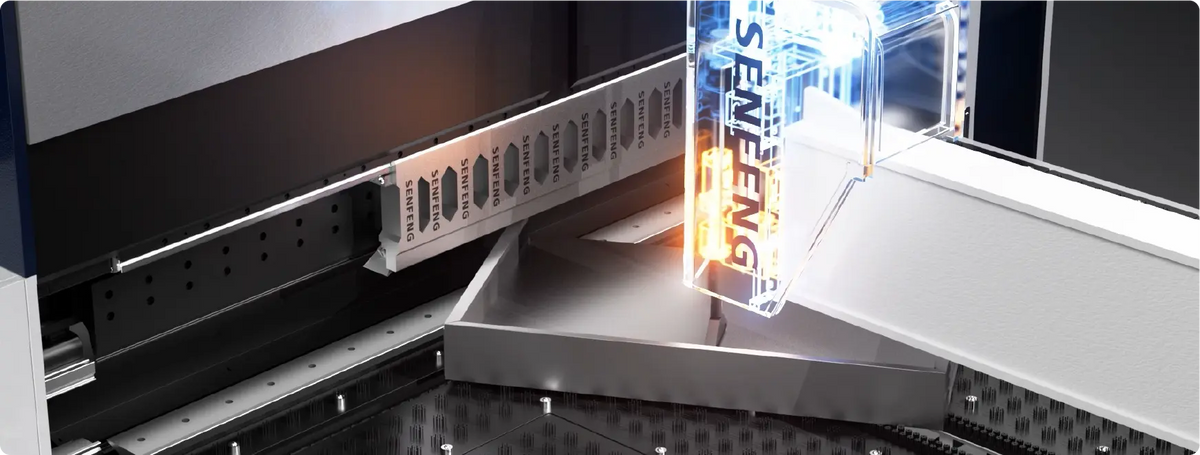 SENFENG press-down arm panel bender