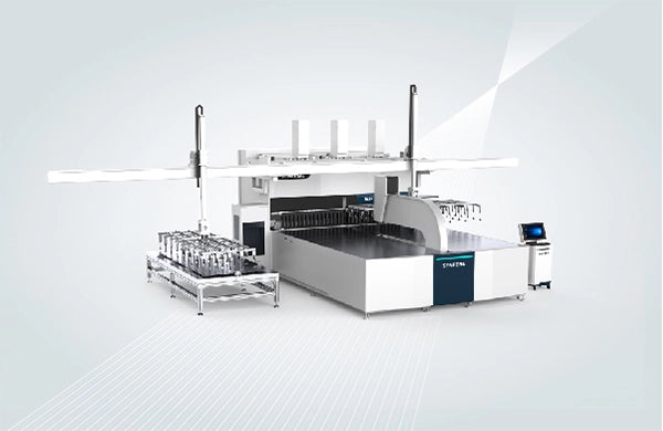 SENFENG panel bender with gantry loading