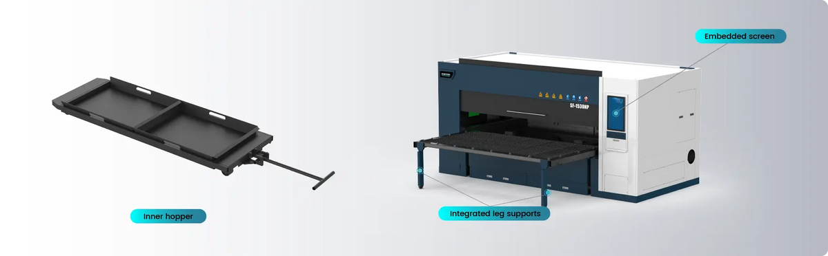 SENFENG SF1530NP fibre laser cutter