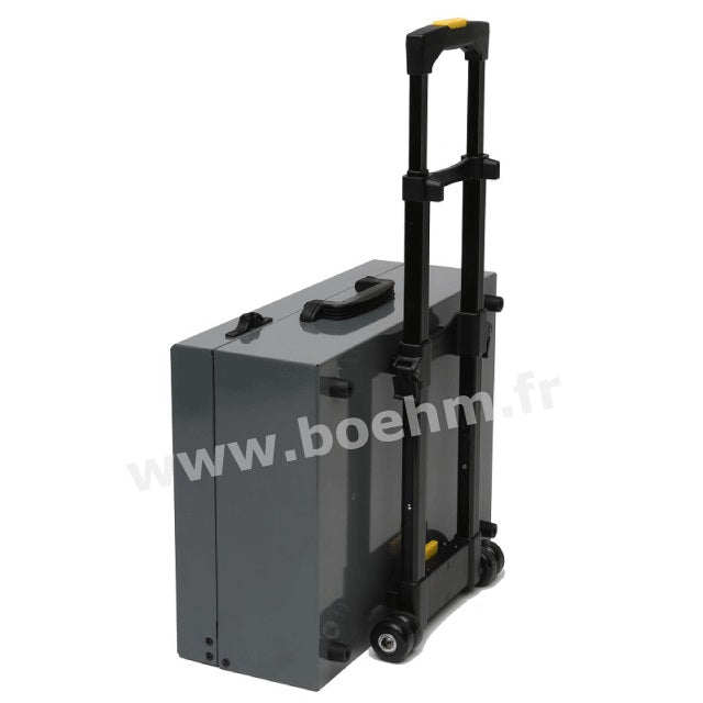 BOEHM JLB6199-T Large-Diameter Hollow Punch Set Ø61 to 99 mm + Cutting Board, with Transport Trolley - view 5